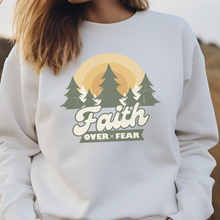 Load image into Gallery viewer, Faith Over Fear Women&#39;s Sweatshirt